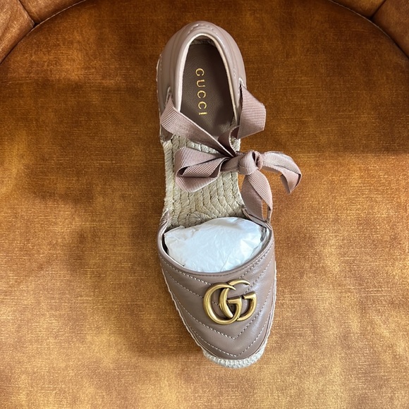 Gucci Wedge Platform Mormont Espadrille - Picture 3 of 6